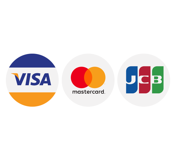 Visa、Mastercard 與 JCB
